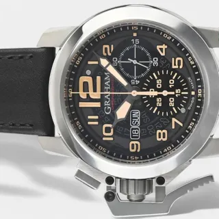 Graham Chronofighter Oversize 2CCAS.B32A 47mm Stainless steel Black