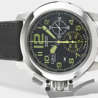 Graham Chronofighter 2CCAS.G01A 47mm Stainless steel Black