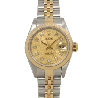 Rolex Datejust 69173G 18k yellow gold