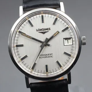 Longines Conquest 33mm Stainless steel Silver