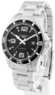 Longines HydroConquest L38404566 44mm Stainless steel Black