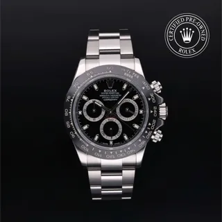 Rolex Daytona 116500-0002 40mm Stainless steel Black