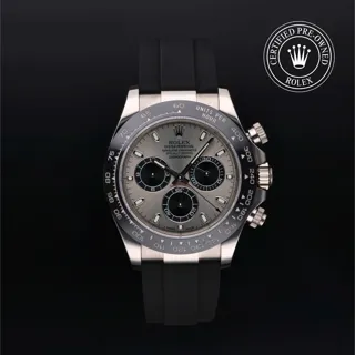 Rolex Daytona 116519LN 40mm White gold Silver