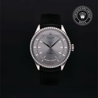 Rolex Cellini 50709 39mm White gold Silver