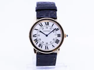 Cartier Ronde Solo 3602 36mm Stainless steel and gold Cream