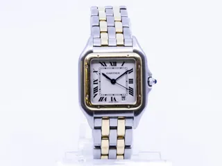 Cartier Panthère 36mm 18k Gold and Stainless steel Cream