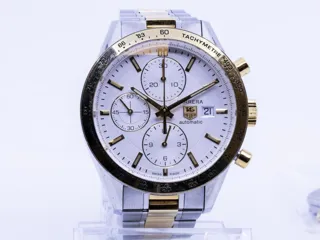 TAG Heuer Carrera CV2050-2 41mm Stainless steel White