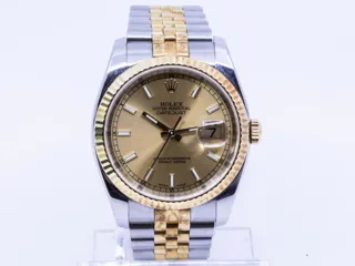 Rolex Datejust 116233 40mm Stainless steel and 18k yellow gold Golden