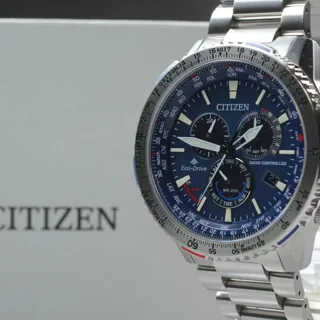 Citizen Eco-Drive E660-S115469 46mm Stainless steel Blue