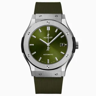 Hublot Classic Fusion 511.NX.8970.RX 45mm Titanium Green