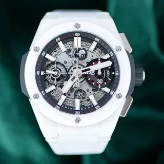 Hublot Big Bang 451.HX.1123.HX 42mm White ceramic Skeletonized