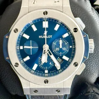 Hublot Big Bang 301.SX.7170.LR 44mm Stainless steel Blue