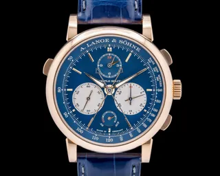 A. Lange & Söhne Triple Split 424.037F Rose gold Dark gray