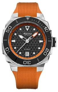 Alpina Seastrong AL-525BO3VE6 39mm Stainless steel Black