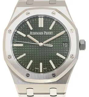 Audemars Piguet Royal Oak 15510ST.OO.1320ST.04 Stainless steel Green