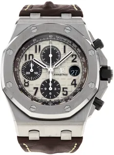 Audemars Piguet Royal Oak Offshore 26470ST.OO.A801CR.01 Ceramic and Stainless steel Beige