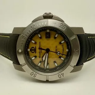 Baume & Mercier Capeland 65414 43mm Titanium Yellow