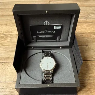 Baume & Mercier Classima 10354 40mm Stainless steel White