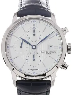 Baume & Mercier Classima M0A10330 42mm brushed/polished steel Silver