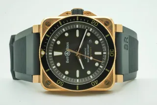 Bell & Ross Limited Edition Diver BR03-92 10286 42mm Bronze and Stainless steel brown