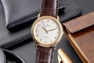 Blancpain Villeret 0095 18k yellow gold Silver