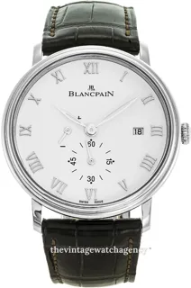 Blancpain Villeret 6606-1127-55B Stainless steel White