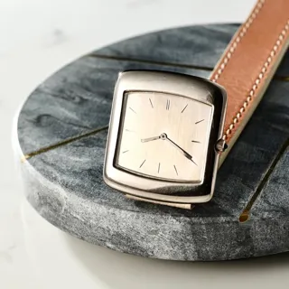 Boucheron Reflet 28mm White gold Silver