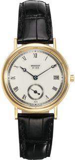 Breguet Classique 5920ba/15/984 35mm Yellow gold Silver