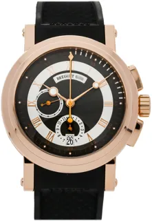 Breguet Marine 5827BR/12/5ZU 42mm Rose gold Silver