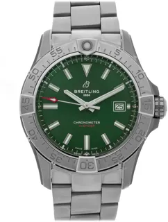 Breitling Avenger A17328101L1A1 42mm Stainless steel Green