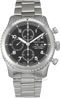 Breitling Aviator 8 A13314101B1A1 Stainless steel Black