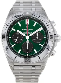 Breitling Chronomat AB0134 Stainless steel Green