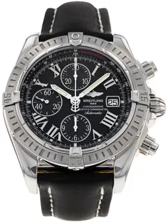 Breitling Chronomat Evolution A13356 Stainless steel Black