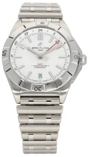 Breitling Chronomat GMT A32398 40mm Stainless steel White