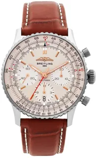 Breitling Navitimer B01 Chronograph 41mm Stainless steel Silver