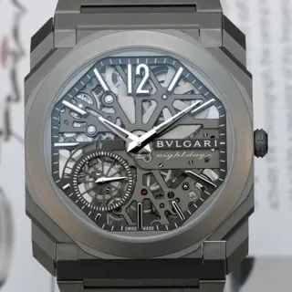 Bulgari Octo 103610 40mm Titanium skeletonized