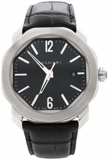 Bulgari Octo Roma OC 41 SLD 41mm Stainless steel Black