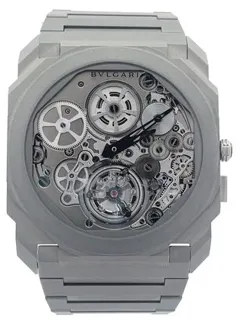 Bulgari Octo 102937 BGO42C14TTBXTSKAUT 42mm Titanium Skeletonized