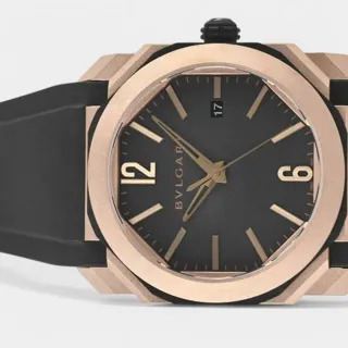 Bulgari Octo BGOP41BGL 41mm Rose gold Black