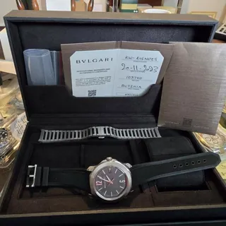 Bulgari Octo 41mm Stainless steel Gray