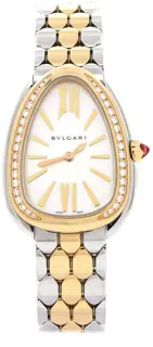 Bulgari Serpenti Seduttori 103958 25mm Stainless steel White