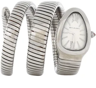 Bulgari Serpenti SP35S 23mm Stainless steel Silver