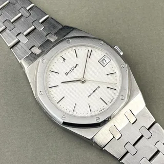 Bulova Royal Oak 4420101 35mm Stainless steel White