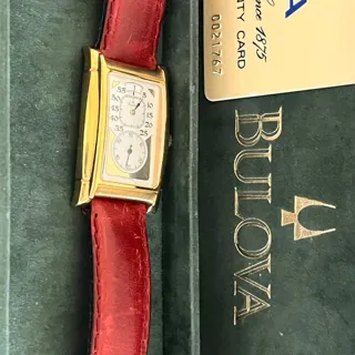 Bulova 9970.1381 42mm Yellow gold White