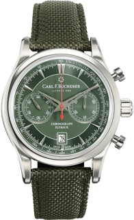 Carl F. Bucherer Manero Flyback 10919.08.93.98 Stainless steel Green