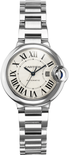 Cartier Ballon Bleu W6920071 33mm Stainless steel Silver