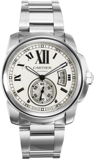 Cartier Calibre de Cartier W7100015 42mm Stainless steel Silver