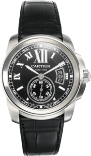 Cartier Calibre de Cartier W7100041 42mm Stainless steel Black