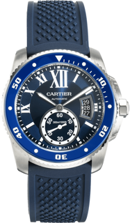 Cartier Calibre de Cartier WSCA0010 42mm Stainless steel Blue