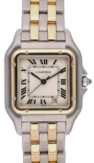 Cartier Panthère 187949 27mm Yellow gold and Stainless steel White